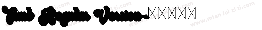 Tumb Regular Version字体转换